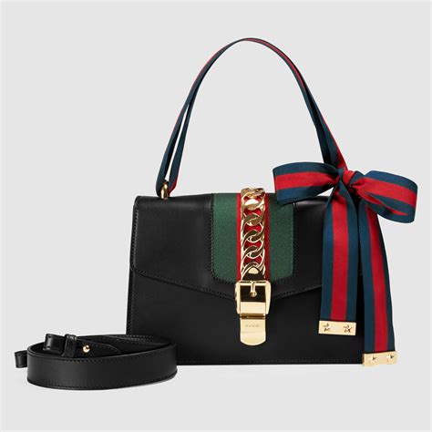 gucci sylvie leather shoulder bag replica|gucci sylvie bag price.